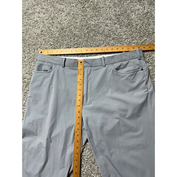 RLX Ralph Lauren Mens Sz 40x30 Gray Golf Pants Straight Fit - Picture 13 of 14